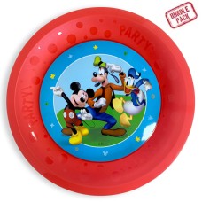 Disney Mickey Rock the House, 21 cm komplet 4 mikro krožnikov iz plastike Disney Mickey Rock the House, 21 cm komplet 4 mikro krožnikov iz plastike