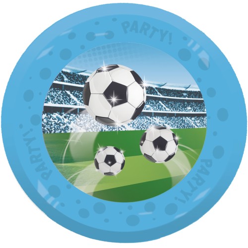 Football 4-delni set 21 cm mikro krožnik za večerjo iz vrhunske plastike Football 4-delni set 21 cm mikro krožnik za večerjo iz vrhunske plastike