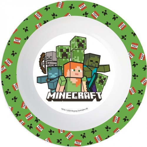 Minecraft mikro globok krožnik Minecraft mikro globok krožnik