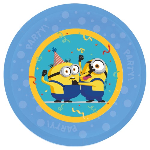 Minions The Rise of Gru, 21 cm komplet 4 mikro krožnikov iz plastike Minions The Rise of Gru, 21 cm komplet 4 mikro krožnikov iz plastike