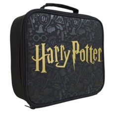 Harry Potter Črna termo torba za malico 23 cm Harry Potter Črna termo torba za malico 23 cm