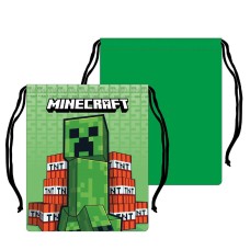 Minecraft Blocky Boom vrečka za malico 26,5 cm Minecraft Blocky Boom vrečka za malico 26,5 cm