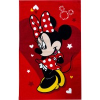 Brisača za roke in obraz Minnie Mouse Pretty v rdečem 30x50cm Brisača za roke in obraz Minnie Mouse Pretty v rdečem 30x50cm