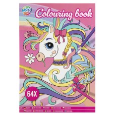 Unicorn Moxy 64-stranska pobarvanka