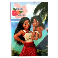 Disney Vaiana Big Sis B5 zvezek s črtami, 40 listov