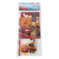 Disney Cars Vroom komplet pisarniškega materiala, 5 kosov Disney Cars Vroom komplet pisarniškega materiala, 5 kosov