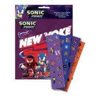 Sonic the Hedgehog New Yoke album s 50 nalepkami Sonic the Hedgehog New Yoke album s 50 nalepkami