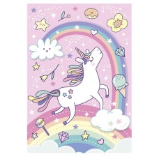 Unicorn Rainbow elastična mapa A/4 Unicorn Rainbow elastična mapa A/4