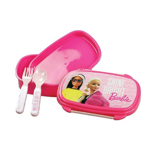 Škatla za malico Barbie Shine Bright + komplet jedilnega pribora