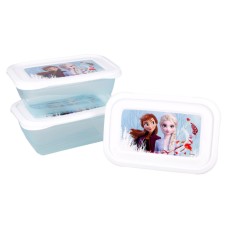 Škatla za malico Frozen Blue Forest komplet 3 kom