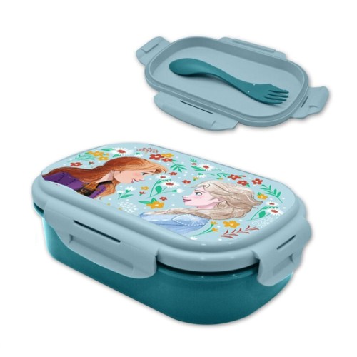 Škatla za malico Frozen + komplet jedilnega pribora