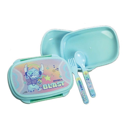 Škatla za malico Disney Lilo and Stitch Blast + komplet jedilnega pribora Škatla za malico Disney Lilo and Stitch Blast + komplet jedilnega pribora