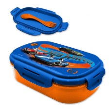 Škatla za malico Hot Wheels + komplet jedilnega pribora Škatla za malico Hot Wheels + komplet jedilnega pribora
