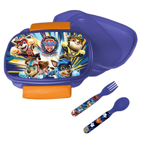 Škatla za malico Paw Patrol Power Up + komplet jedilnega pribora Škatla za malico Paw Patrol Power Up + komplet jedilnega pribora