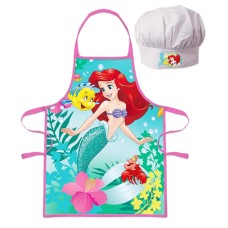 Otroški predpasnik Disney Ariel 2-delni komplet