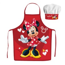 Otroški predpasnik Minnie Mouse Red Hearts 2-delni