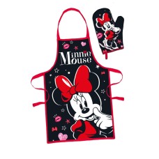 Otroški predpasnik Minnie Mouse Smooch 2-delni komplet