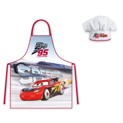Otroški predpasnik Disney Cars Next Level, 2-delni komplet