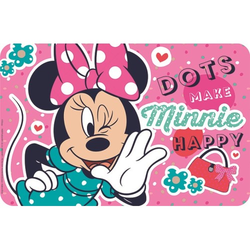 Pogrinjek Disney Minnie Happy Dots 43x28 cm Pogrinjek Disney Minnie Happy Dots 43x28 cm