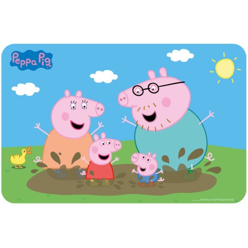 Pogrinjek Peppa Pig 43x28 cm