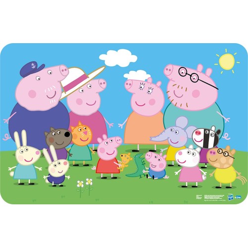 Pogrinjek Peppa Pig 43x28 cm Pogrinjek Peppa Pig 43x28 cm