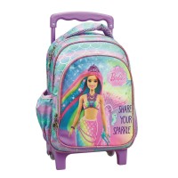Barbie Sparkle nahrbtnik za vrtec na kolesih, torba 30 cm