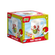 Porcelanasta skodelica Grinch Dr. Seuss za barvanje 235 ml v darilni škatli Porcelanasta skodelica Grinch Dr. Seuss za barvanje 235 ml v darilni škatli