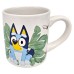Bluey Leaves 235 ml porcelanasta skodelica v darilni škatli