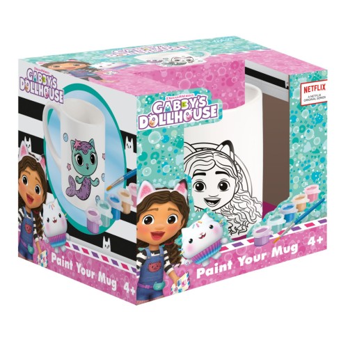 Porcelanasta skodelica Gabby's Dollhouse Mačke 235 ml v darilni škatli Porcelanasta skodelica Gabby's Dollhouse Mačke 235 ml v darilni škatli