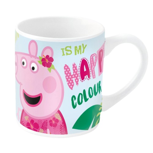 Peppa Pig roza 235 ml porcelanasta skodelica v darilni škatli Peppa Pig roza 235 ml porcelanasta skodelica v darilni škatli