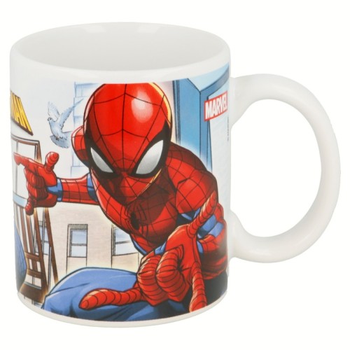 Spiderman Streets 325 ml porcelanasta skodelica v darilni škatli Spiderman Streets 325 ml porcelanasta skodelica v darilni škatli