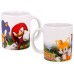 Sonic the Hedgehog Power Trio 325 ml porcelanasta skodelica v darilni škatli
