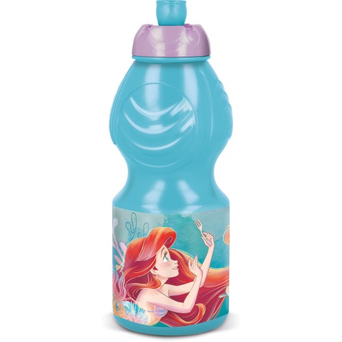 Disney Princess Ariel, športna steklenička 400 ml Disney Princess Ariel, športna steklenička 400 ml