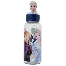 Frozen Potovanje 3D figurica plastična steklenica 560 ml Frozen Potovanje 3D figurica plastična steklenica 560 ml