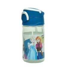 Frozen Together plastična steklenica s kavljem 350 ml Frozen Together plastična steklenica s kavljem 350 ml