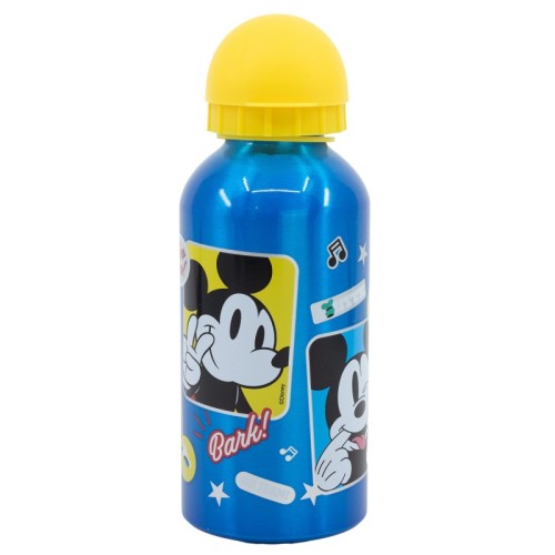 Mickey Mouse Zabavno-Tastična aluminijasta steklenica 400 ml Mickey Mouse Zabavno-Tastična aluminijasta steklenica 400 ml