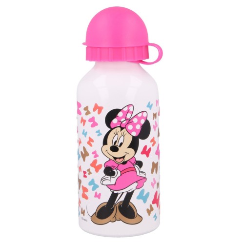 Minnie Mouse aluminijasta steklenica 400 ml Minnie Mouse aluminijasta steklenica 400 ml