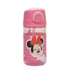 Minnie Mouse Wink plastična steklenica z obešalnikom 350 ml Minnie Mouse Wink plastična steklenica z obešalnikom 350 ml