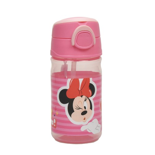 Minnie Mouse Wink plastična steklenica z obešalnikom 350 ml
