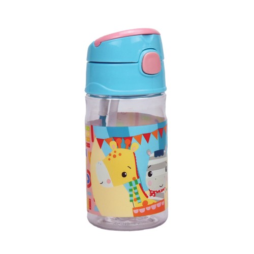 Fisher-Price Živali plastična steklenička s kavljem 350 ml Fisher-Price Živali plastična steklenička s kavljem 350 ml