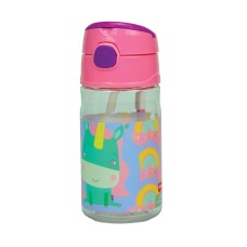 Fisher-Price Animals plastična steklenička z obešalnikom 350 ml Fisher-Price Animals plastična steklenička z obešalnikom 350 ml