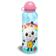 Gabby's Dollhouse aluminijasta steklenica 500 ml Gabby's Dollhouse aluminijasta steklenica 500 ml