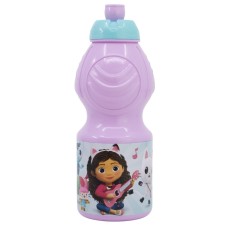 Gabby's Dollhouse Wonderland plastična športna steklenica 400 ml Gabby's Dollhouse Wonderland plastična športna steklenica 400 ml