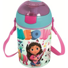 Gabby's Dollhouse Wonderland steklenička, športna steklenička 450 ml Gabby's Dollhouse Wonderland steklenička, športna steklenička 450 ml