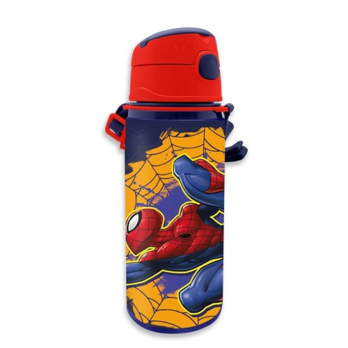 Spiderman Web-Slinger s sponko 600 ml aluminijasta steklenica