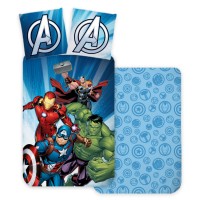 Posteljnina Avengers Power Strike 140×200cm, 70×90cm Posteljnina Avengers Power Strike 140×200cm, 70×90cm