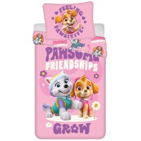 Posteljnina Paw Patrol Pawsitive 140×200cm, 70×90cm
