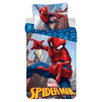 Posteljnina Spiderman City Glider 140×200cm, 70×90cm Posteljnina Spiderman City Glider 140×200cm, 70×90cm
