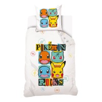 Posteljnina Pokemon Rocks 140×200 cm, 70×90 cm