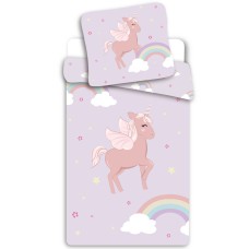 Posteljnina Unicorn Cloudy Pink 140×200cm, 70×90 cm Posteljnina Unicorn Cloudy Pink 140×200cm, 70×90 cm
